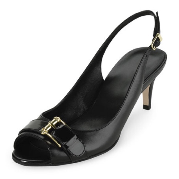 Cole Haan x Nike Air Judy 55 Black Heels Size 6.5 - Picture 1 of 14